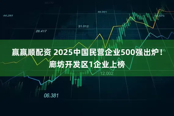 赢赢顺配资 2025中国民营企业500强出炉！廊坊开发区1企业上榜